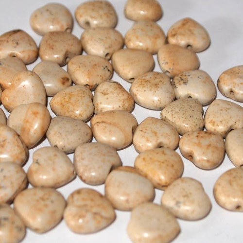 Jaspis srdce 10X5 mm (cena 2 ks) — foto 1