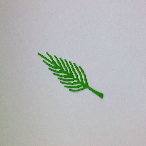Výsek - Lístek 1ks