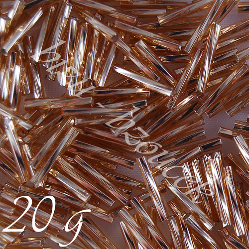 Stočené trubičky, zlatá barva 11mm — foto 1