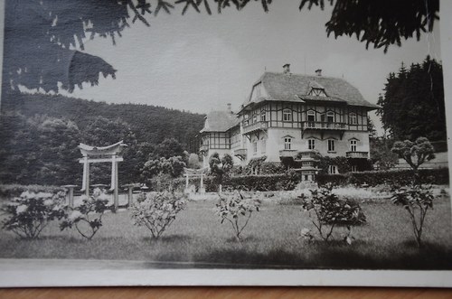 Pohlednice Luhačovice- 1952