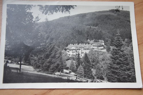 Pohlednice Luhačovice- 1950