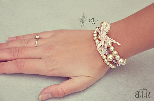 Náramek Rose and Pearls — foto 1