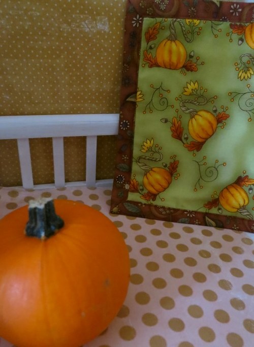 Dýňové prostírání — foto 1