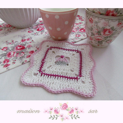 Prostírka Cupcakes - bílá — foto 1