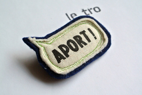 APORT! pejskařská brož — foto 1