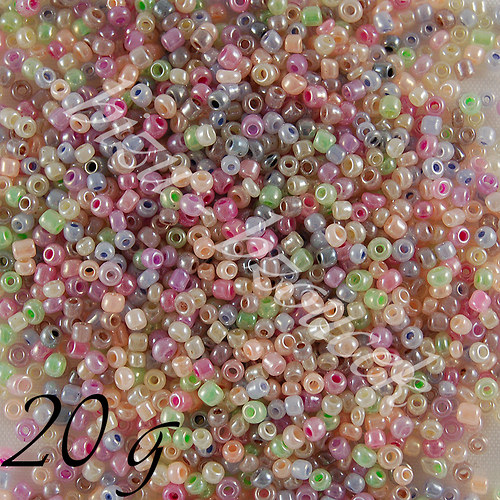 Rokajl - směs pastelových barev 2mm — foto 1