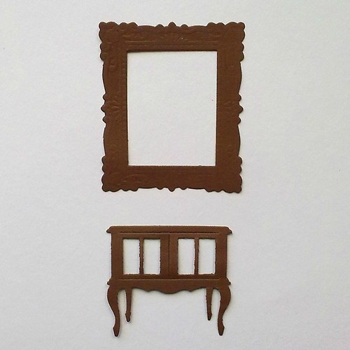 Výsek - Rámeček, kabinet 2ks