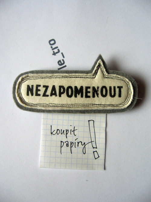 Nezapomenout magnet — foto 1