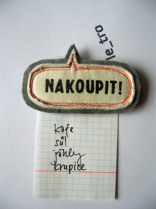 NAKOUPIT! magnet — foto 1