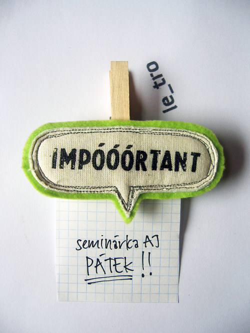 IMPÓÓÓRTANT magnet — foto 1