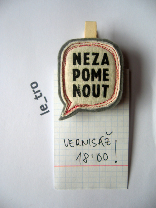 NEZAPOMENOUT kolíček — foto 1