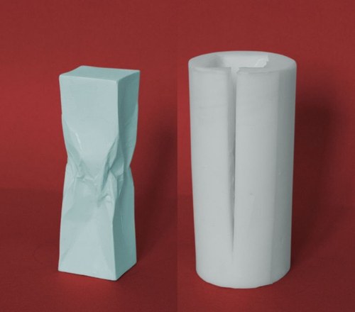 Forma na svíčky Geometry CRASY, výška 13cm — foto 1