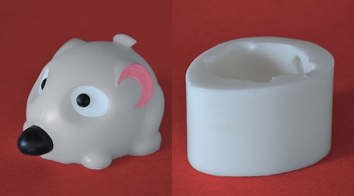 Silikonová forma Myška - výška 4,5cm