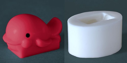 Silikonová forma Velryba - výška 3,5cm