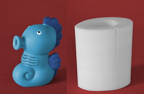 Silikonová forma Mořský koník - výška 7,5cm