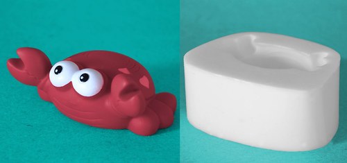 Silikonová forma Krab - výška 3,5cm