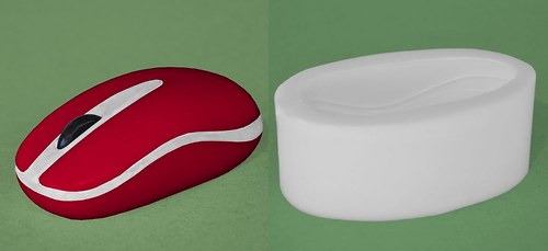 Silikonová forma Myš PC - délka 9cm