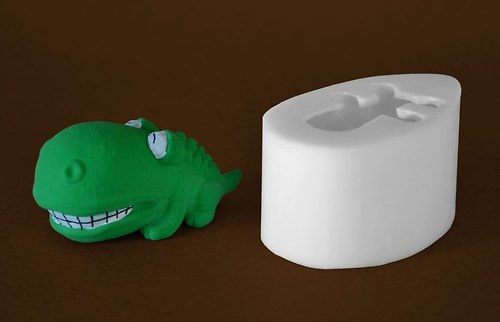 Silikonová forma Krokodýl - výška 4,5cm