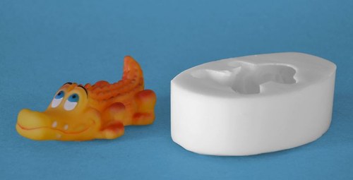 Silikonová forma Krokodýlek - výška 3cm