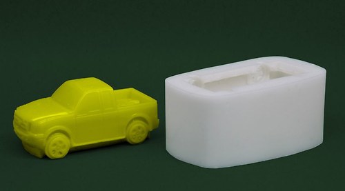Silikonová forma Auto Náklaďák - délka 8cm