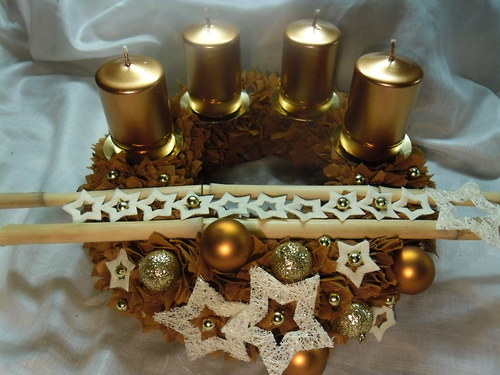 Adventní měďánek se zlatou — foto 1