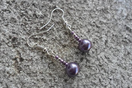 Violet - náušnice — foto 1