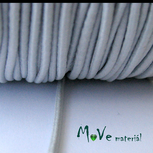 Pruženka kulatá 2mm, 1m, šedá — foto 1