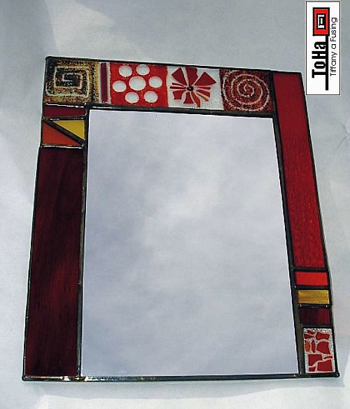 Zrcadlo sklop.ČERVENÁ — foto 1