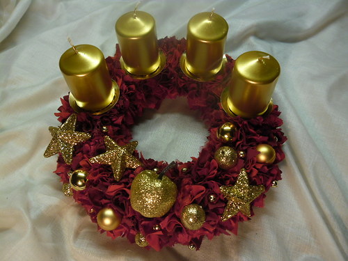 Adventní červenozlatý jablíčkový — foto 1