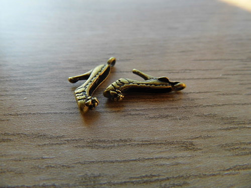 Přívěsek střevíček 20x10mm - 2kusy