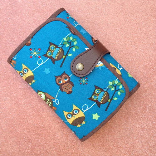 Peněženka "Sovičky tyrkys" — foto 1