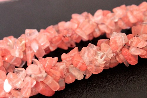 Cherry quartz zlomky 10cm. — foto 1