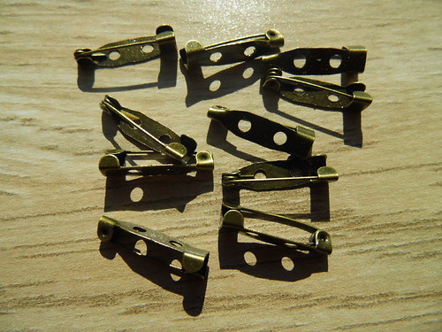 Brožové zapínání 20x5mm - 10ks