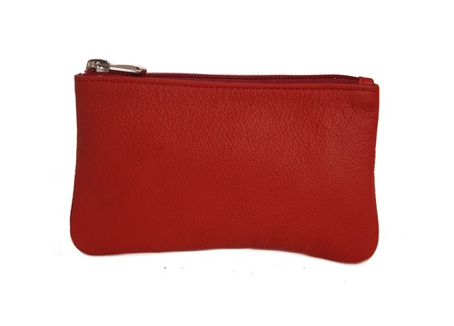 Kapsička na zip/etue červená — foto 1