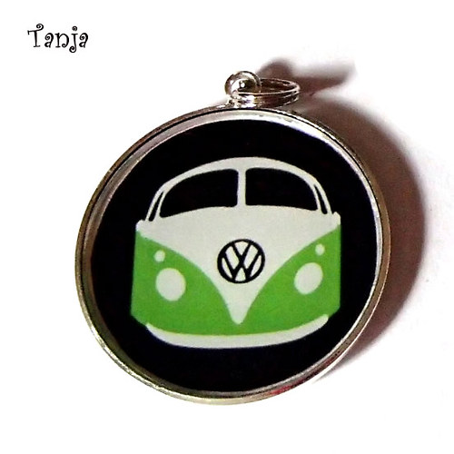 Přívěsek hippie bus — foto 1