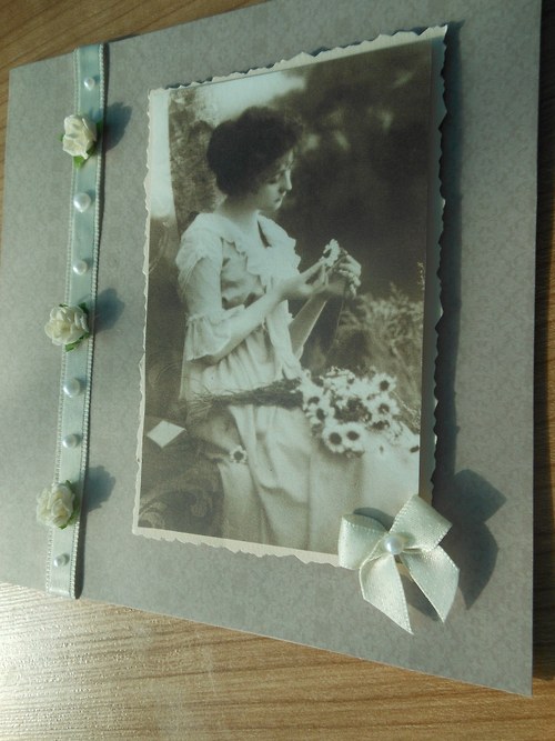 Scrapbookové přání s růžemi IX. — foto 1