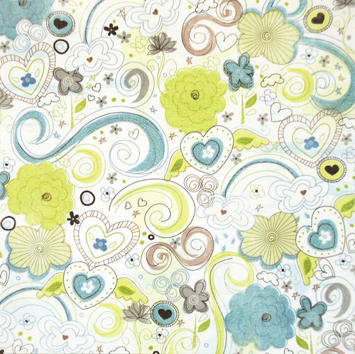 Ptačí přivítání - 20x20 cm — foto 1