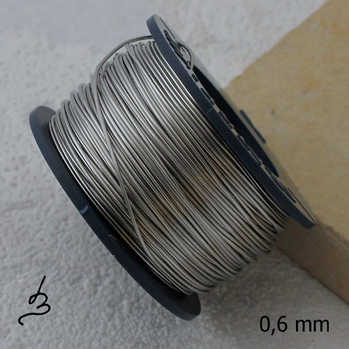 Nerezový drát 0,6 mm - 5 m — foto 1
