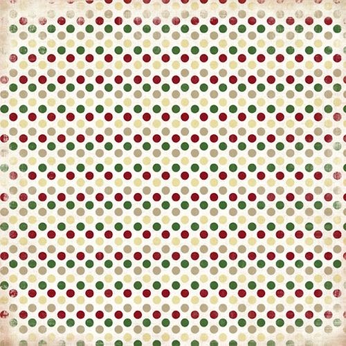 Oboustranný papír Christmas Dots — foto 1