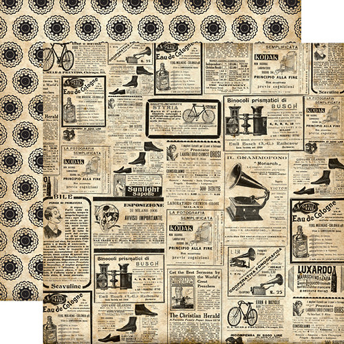 Oboustranný papír Classic Broadside — foto 1