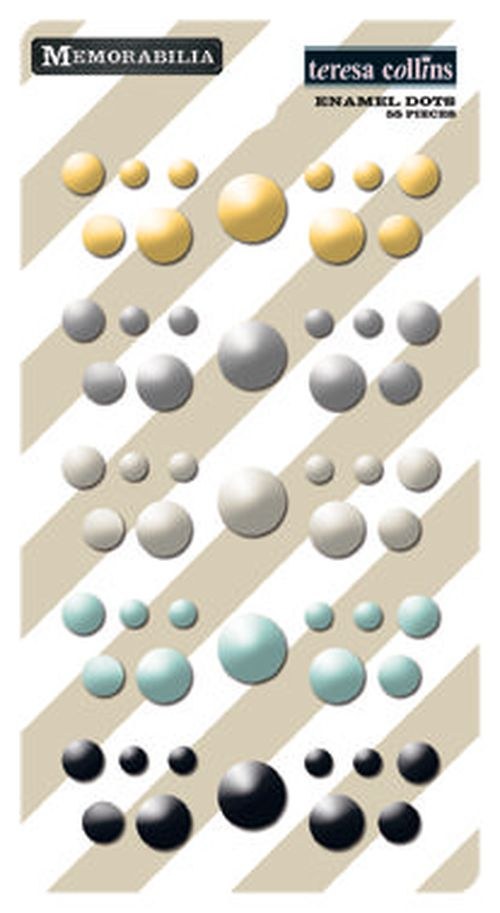 Memorabilia Enamel Dots, enamelové tečky — foto 1