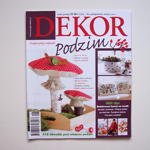 DEKOR č.3/2011 - časopis plný nápadů — foto 1