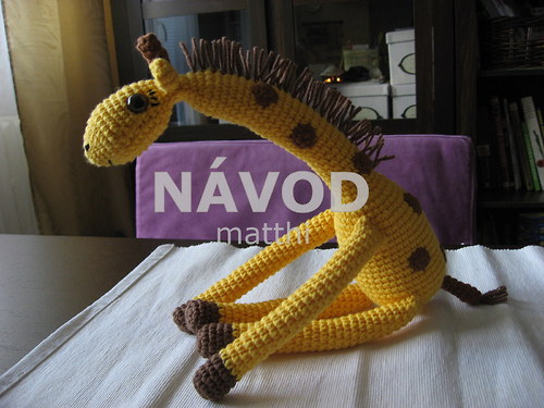 Žirafa Pepina - NÁVOD