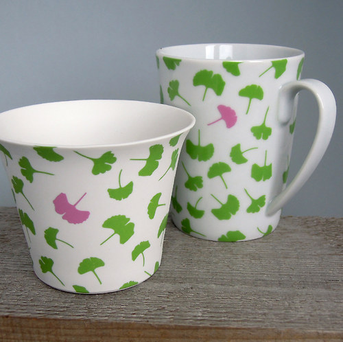 Ginkgo set (zelená + růžová) — foto 1