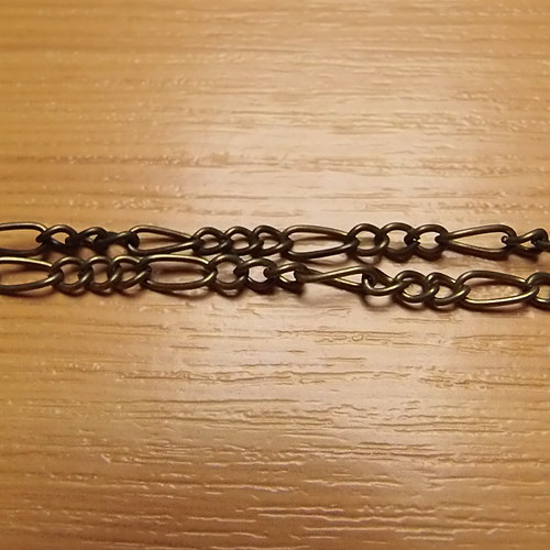 Řetízek - 3x7mm - 1m