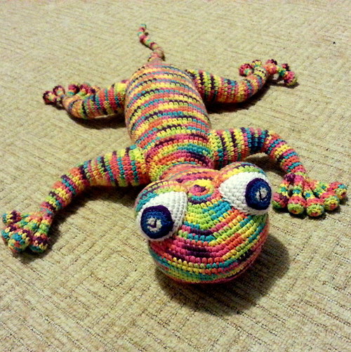 Duhový gekonek 68cm — foto 1