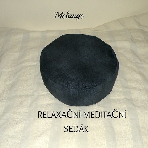 RElaxační-meditační sedák-MODRÝ-Akce!