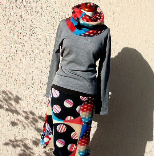 Fleece nákrčník oboustranný — foto 1