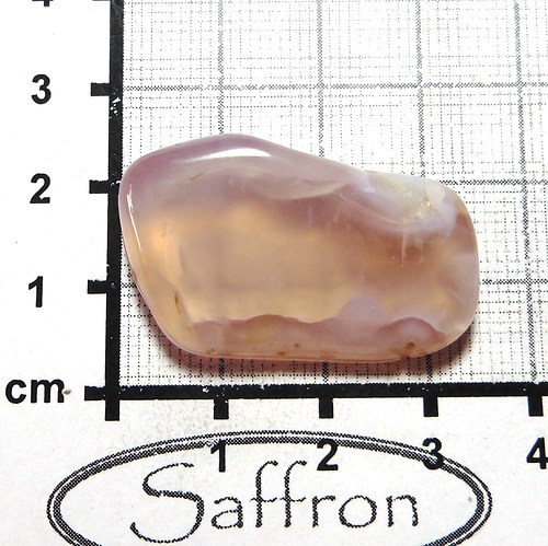 Růžový chalcedon -tromlovaný č.4 — foto 1