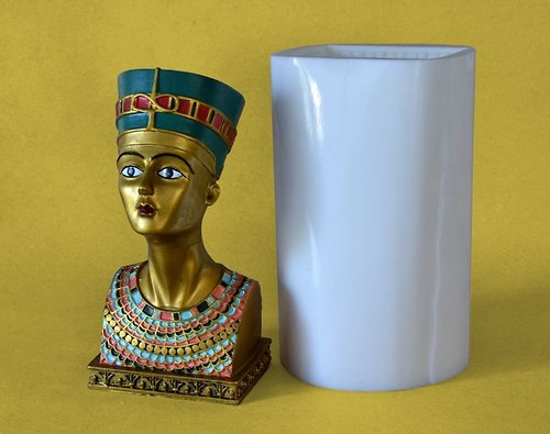 Forma na svíčky Nefertiti - výška 20,5cm